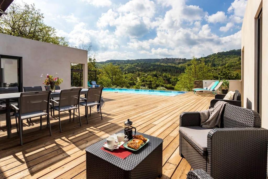 Villa Blanche, Contemporary, Cathars, Couiza, Carcassonne מראה חיצוני תמונה