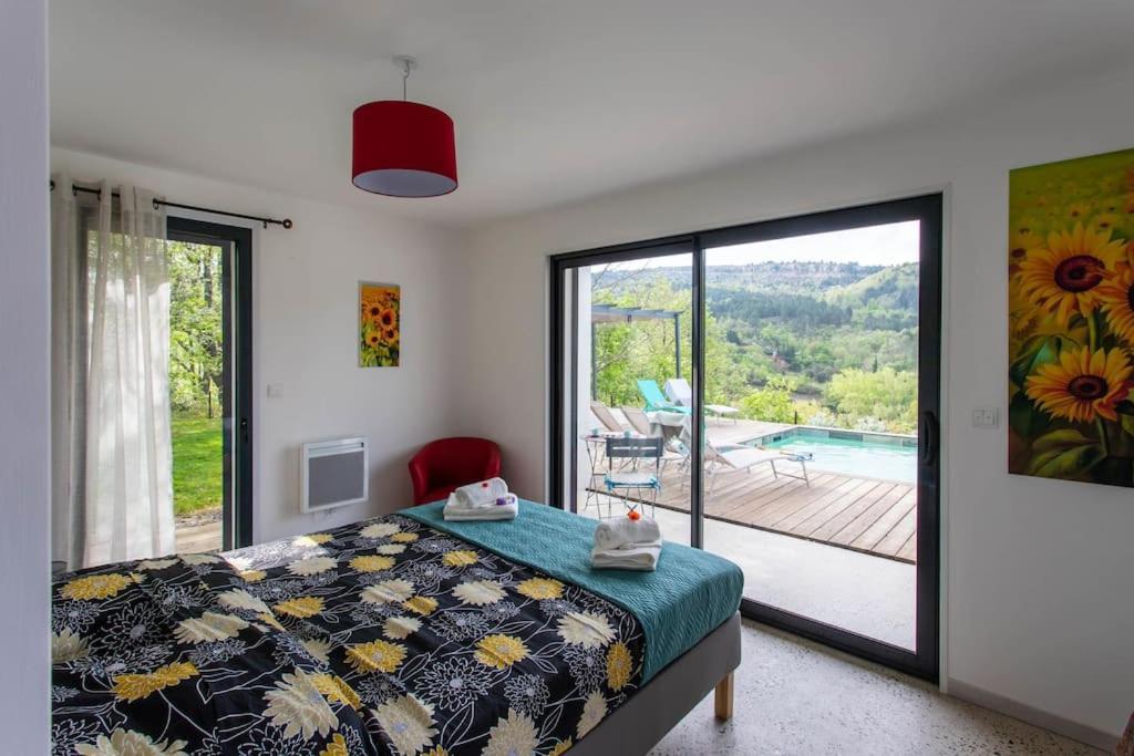 Villa Blanche, Contemporary, Cathars, Couiza, Carcassonne מראה חיצוני תמונה