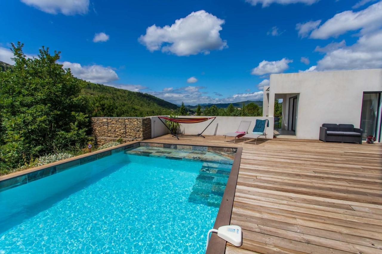 Villa Blanche, Contemporary, Cathars, Couiza, Carcassonne מראה חיצוני תמונה