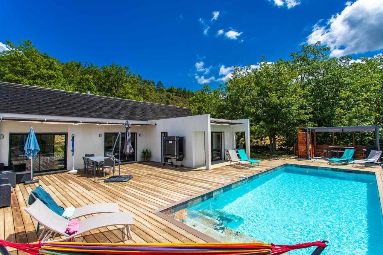 Villa Blanche, Contemporary, Cathars, Couiza, Carcassonne מראה חיצוני תמונה