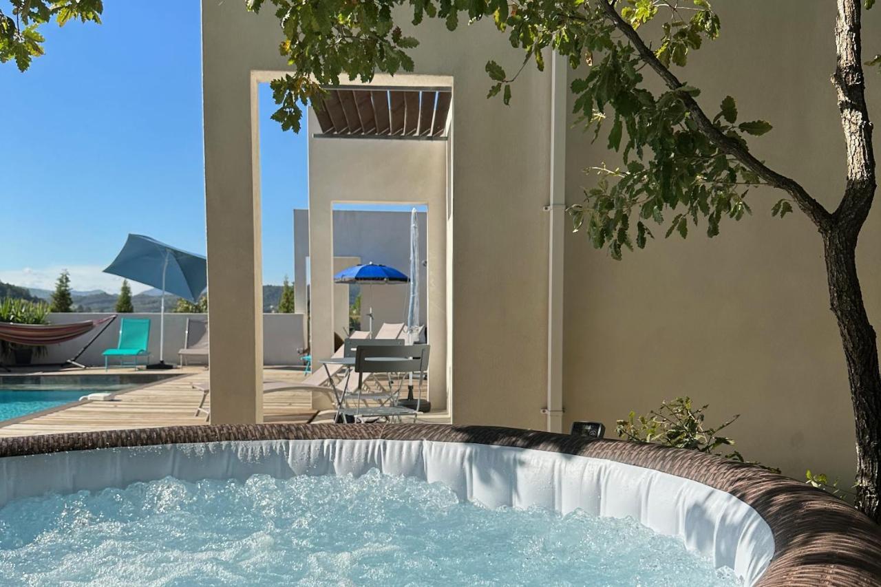 Villa Blanche, Contemporary, Cathars, Couiza, Carcassonne מראה חיצוני תמונה